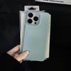 Capa de couro fosco com furo grande resistente a quedas para Apple 15Promax Nova capa protetora de couro para iPhone14