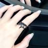Diseño de nicho anillo de serpiente de gato personalizado traje dulce cool joyería estilo chica hot anillo de mariposa de alta gama anillo