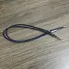 Fivela de Ferro de 2mm Corda Elástica para Máscara Corda Elástica Corda Elástica Fivela de Metal Cordão com Gancho Bolsa para Arquivos Corda para Encadernação de Livros de Folhas Soltas