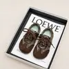 Zapatos Forrest Gump antideslizantes de suela blanda para niños de 6 a 8 a 12 años, modelos de primavera y otoño, zapatillas deportivas para niños y niñas, zapatos retro de bloques de color para niños grandes