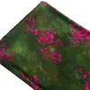 Tela Estampada de Seda Xiangyun Floral Completa Color Tinta para Vestidos Qipao de Mujeres de Mediana Edad y Mayores
