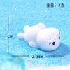 Paisaje Miniatura Sellos Lindos, Pingüinos, Osos Polares, Escena de Nieve Accesorios de Decoración DIY, Pequeños Adornos de Escritorio