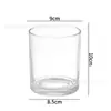 Taza de Vela de Aromaterapia Esmerilada de Colores 200ml 7 10OZ Negro Mate Blanco Mate Taza de Vela con Tapa de Bambú 300ml Amazon