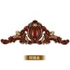 Decoração de Cabeça de Porta Personalizada Escultura em Madeira Dongyang Flor Longa Estilo Europeu Adesivo de Batente de Porta Flor Grande Acabada Flor Superior da Parede de Fundo da TV