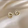 Pendientes de Plata de Ley 925, Exquisitos Pendientes de Pedrería, Borlas de Moda Coreana de Alta Gama, Pendientes de Lujo Sencillos, Pendientes de Perlas para Mujer