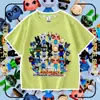 Ropa de mercancía del nuevo juego Animal Hospital, camisetas de manga corta para niños, tops de manga media, modernos