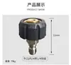 Mangueira de Saída para Máquina de Limpeza M22-14 Desconexão Rápida 1/4 Macho Latão 3/8 União Mangueira de Fio de Aço Fio de Extensão
