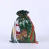 Nueva Bolsa de Regalo de Navidad con Cordón Bolsillo de Papel de Aluminio para Halloween Bolsa de Regalo de Dulces Bolsa Creativa Al Por Mayor