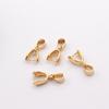 Acessórios para joias feitos à mão DIY 4*11MM fivela de melão com padrão de cobre fundido acessórios para joias fivela de pingente