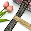 Novo Renda de Malha de 3,5 CM de Largura Renda Étnica Folha Vestido Hanfu Decoração de Cintura Acessórios Atacado