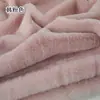 Tecido de Pelúcia Curta Imitação de Pelo de Coelho e Visom 8mm Pano de Balcão Fundo de Exibição Lenço Boneca de Algodão Boneca DIY