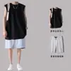 Conjunto de camiseta regata de verão para time de basquete moda masculina marca solto Ruan bonito terno masculino temperamento shorts de verão conjunto de duas peças