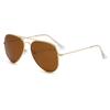 3025 Duffy Gafas de Sol Aviador Handsome Polarizadas para Hombre Gafas de Sol de Marca Grande Especial para Conductor Gafas Retro de Sapo