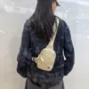 Bolsa Cruzada Casual de Nailon Lavado 2026 Nueva Bolso Cruzado a Cuadros para Teléfono Móvil Bolso de Pecho Deportivo Bolso de Cintura de Running de Moda