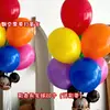 Balões de Látex em Cores Retrô, Série de Cores Macaron, Balões Espessos de 10 Polegadas para Decorações de Aniversário Infantil, Balões Flutuantes de Número