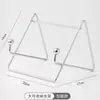 Soporte Metálico Plano Estilo Ins para Uso en Escritorio, Soporte de Hierro Artístico Perezoso, Soporte Portátil para Lectura, Soporte para Libros