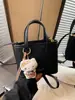 Bolso de Mujer 2025 Otoño Nuevo Estilo Bolso Cruzado Bolso Cubo Retro Elegante de Alto Valor de Moda Nicho Bolso de Hombro de Mano