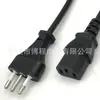 Cable de Alimentación con Enchufe Italiano Cable de Alimentación con Sufijo de Tres Clavijas Estándar Italiano Enchufe Tailandés Cable de Alimentación de Brasil