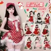 Una Colección de Varios Atuendos Navideños Tallas Plus para el Año Nuevo, Incluyendo Lencería Novedosa, Disfraces de Conejita de Otoño e Invierno para Coquetear