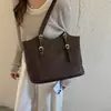 Bolso grande de estilo retro para mujer, nuevo bolso de hombro versátil de otoño 2026, bolso tote diario de estilo coreano para el trabajo