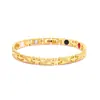 Bestseller transfronterizo: Pulsera con patrón de dragón bicolor en forma de cruz, pulsera magnética desmontable de pareja, moda europea y americana