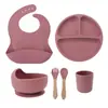 Babador de silicone para alimentação de bebês, babador para bebê comer, babador de saliva para crianças, lavável para o verão