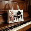 Bolso de Mano Cruzado 3D Nuevo Producto Temu Amazon Moda Femenina de Moda Bolso de Hombro Lona 300g