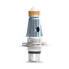 Faro Led Universal H4 de Lente para Motocicleta, Vehículo Eléctrico y Triciclo, Cañón de Acero Pequeño Doble Color, Luz Alta y Baja, Más Vendido Transfronterizo