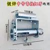 Tensor de cuerda sin soldadura, galvanizado, con gancho curvo y recto, de rosca fina, para camiones, tensor universal tipo trinquete, engrosado