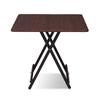 Mesa Plegable, Mesa de Comedor para el Hogar, Mesa Sencilla para Computadora, Mesa para Dormitorio, Mesa Plegable tipo Maletín, Mesa Cuadrada Plegable para Puesto Exterior