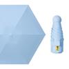 Sombrilla Formulada con Ocho Varillas y Cinco Pliegues Sombrilla Protectora del Sol 8K Goma Negra Plegable Ultraligera de Bolsillo Sombrilla para el Sol para Hombres y Mujeres