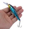 Señuelo Minnow Flotante Set Láser Largo Alcance Pesca Lubina Caballa Cebo Boca Torcida Lengua Larga Corriente Cebo Falso Pesca Salvaje