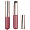 Pincel de Silicone para Lábios Batom Cabeça Redonda Pincel de Batom Tonto Batom Portátil Cobertura Pincel para Lábios Manicure Caneta de Silicone Ferramenta de Manicure