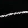 Collar de Tenis de Diamante Gota de Agua de 6 mm Transfronterizo Hip-Hop Europeo y Americano para Hombre, Pulsera Versátil de Circonita de Moda, Joyería de Venta Caliente Personalización
