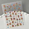 Adesivos Fofos de Pessoas Estrela para Nail Art, Vários Pacotes Mistos, Adesivos Relevados 3D à Prova d'Água Adoráveis de Pessoas Estrela, Modelo Sl