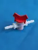 Tubería de PE conexión de junta de tubería de agua accesorios de conexión tubería de transporte de agua de riego junta de púas interruptor de tapón doble pagoda válvula de bola