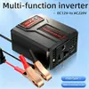 Inversor de Batería 12V Dedicado Convertidor de Voltaje 220V Alta Potencia Cargador para Encendedor de Coche Universal para Vendedores Ambulantes