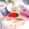 Nuevo Clip de Fruta Estilo Hada para Mujer Estilo Coreano Clip de Tiburón de Verano Lindo Moda Clip para el Cabello de la Parte Posterior de la Cabeza Clip para el Cabello