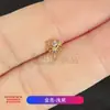 Brincos de Liga de Titânio F136 Varinha Mágica Zircônia Varinha de Fada Rosca Interna Hélice de Orelha Hélice de Lábio Joia de Piercing de Titânio G23