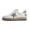 Zapatos Sucios Estrella Pequeños Zapatos Sucios Mujer Casual Deportes Piel Genuina Deteriorado Zapatos Blancos Planos Casual Combinación de Colores Tenis Deportivos