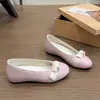 Sapatos femininos estilo balé com aumento de altura, nova coleção outono-verão 2026, deslumbrantes com saias, sapatos Mary Jane, sapatos de festa, mocassins