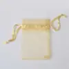 Bolsa de Malla de Color Sólido con Cordón Bolsa de Malla de Perlas Multicolor para Regalo Bolsa para Empacar Dulces de Boda Bolsa con Cordón para Almacenamiento de Juguetes