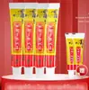 Hezhenyuan Um Toque de Suavidade Pomada para Coceira de Pé de Atleta Extrato de Ervas Plantares Creme Antibacteriano Amarelo 20g/Frasco Uso Doméstico