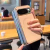 Adequado para Capa de Telefone Magnética Google Pixel 11Proxl e Capa Protetora de Couro Galvanizado de Luxo Google 10A