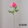Mini Flores Artificiais de Peônia com Hastes Curtas, Botões de Camélia, Buquê de Mão, Buquê Artificial de Peônia