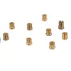 M4M5M6 Parafuso de Cobre Puro Tipo Tampa de Porca de Expansão Embutida Hexagonal Externa de Peso Total para Inlay em Móveis