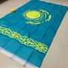 Fornecimento Transfronteiriço Tecido de Poliéster Marca d'Água 3*5ft Bandeira do Cazaquistão 90*150cm Bandeira do Cazaquistão