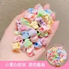 Pinza Pequeña Dulce con Terciopelo Pinza para el Cabello Linda de Princesa Accesorios para el Cabello de Niños Pinza para el Cabello Niñas No Lastima el Cabello Peludo Adorno para la Cabeza de Otoño e Invierno