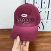 Chapéus de Nova Estilo para Primavera e Verão para Mulheres, Bonés de Basebol Versáteis com Topo Macio, Grande Circunferência da Cabeça, Chapéus com Bordado de Letras Estilo Coreano para Protetor Solar para Homens