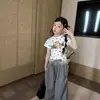 Ropa para Niños Niñas Camiseta de Manga Corta con Estampado de Dibujos Animados Estrellas Verano Casual Linda Suave Algodón
